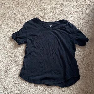 black tee